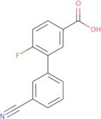 3-(3-Cyanophenyl)-4-fluorobenzoic acid