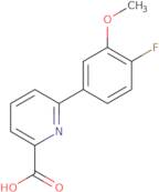 6-(4-Fluoro-3-methoxyphenyl)picolinic acid