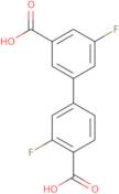 4-(3-Carboxy-5-fluorophenyl)-2-fluorobenzoic acid