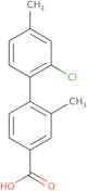 2'-Chloro-2,4'-dimethyl-[1,1'-biphenyl]-4-carboxylic acid