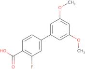 4-(3,5-Dimethoxyphenyl)-2-fluorobenzoic acid