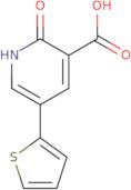 2-Hydroxy-5-(thiophen-2-yl)pyridine-3-carboxylic acid