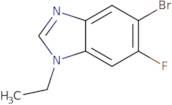 5-Bromo-1-ethyl-6-fluorobenzoimidazole