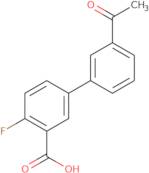 5-(3-Acetylphenyl)-2-fluorobenzoic acid