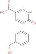 6-Hydroxy-5-(3-hydroxymethylphenyl)nicotinic acid