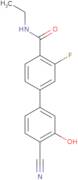 2-Cyano-5-[4-(ethylcarbamoyl)-3-fluorophenyl]phenol