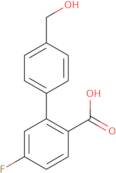 4-Fluoro-2-(4-hydroxymethylphenyl)benzoic acid