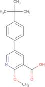 2-Methoxy-5-(4-t-butylphenyl)nicotinic acid