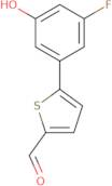 5-(3-Fluoro-5-hydroxyphenyl)thiophene-2-carbaldehyde