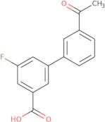 3-(3-Acetylphenyl)-5-fluorobenzoic acid