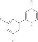 2-(3,5-Difluorophenyl)pyridin-4(1H)-one