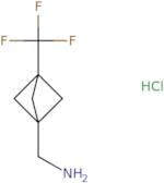 [3-(Trifluoromethyl)bicyclo[1.1.1]pentan-1-yl]methanamine hydrochloride