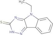 5-Ethyl-5H-[1,2,4]triazino[5,6-b]indole-3-thiol