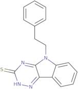 9-Phenethyl-9H-1,3,4,9-tetraaza-fluorene-2-thiol