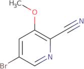 5-Bromo-3-methoxy-pyridine 2-carbonitrile
