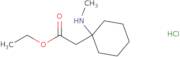 Ethyl 2-[1-(methylamino)cyclohexyl]acetate hydrochloride