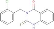 3-[(2-Chlorophenyl)methyl]-2-sulfanyl-3,4-dihydroquinazolin-4-one