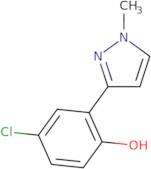 4-chloro-2-(1-methyl-1h-pyrazol-3-yl)phenol