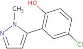4-chloro-2-(1-methyl-1H-pyrazol-5-yl)phenol