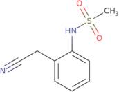 2-(Methylsulfonamido)phenylacetonitrile