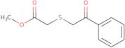 Methyl 2-[(2-oxo-2-phenylethyl)sulfanyl]acetate