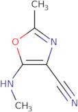2-Methyl-5-(methylamino)-1,3-oxazole-4-carbonitrile