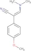 (2E)-3-(Dimethylamino)-2-(4-methoxyphenyl)prop-2-enenitrile