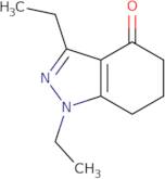 1,3-Diethyl-1,5,6,7-tetrahydroindazol-4-one