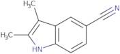 2,3-Dimethyl-1H-indole-5-carbonitrile