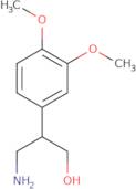 3-Amino-2-(3,4-dimethoxyphenyl)propan-1-ol