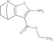 Ethyl 4-amino-3-thia-1-azatricyclo[5.2.2.0,2,6]undeca-2(6),4-diene-5-carboxylate