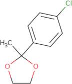 2-(4-Chlorophenyl)-2-methyl-1,3-dioxolane