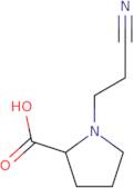 1-(2-Cyanoethyl)pyrrolidine-2-carboxylic acid