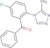 5-Chloro-2-(3-methyl-4H-1,2,4-triazol-4-yl)benzophenone