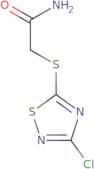 2-(3-Chloro-1,2,4-thiadiazol-5-ylthio)acetamide