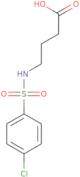 4-(4-Chlorobenzenesulfonamido)butanoic acid