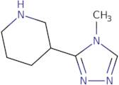 3-(4-Methyl-4H-1,2,4-triazol-3-yl)piperidine