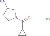 (S)-(3-Aminopyrrolidin-1-yl)(cyclopropyl)methanone hydrochloride