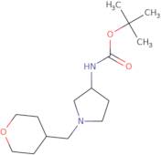 (R)-tert-Butyl 1-[(tetrahydro-2H-pyran-4-yl)methyl]pyrrolidin-3-ylcarbamate