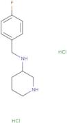 (S)-N-(4-Fluorobenzyl)piperidin-3-aminedihydrochloride