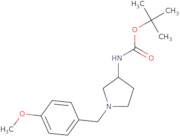 (R)-tert-Butyl 1-(4-methoxybenzyl)pyrrolidin-3-ylcarbamate