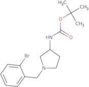 (S)-tert-Butyl 1-(2-bromobenzyl)pyrrolidin-3-ylcarbamate