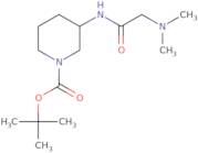 (R)-tert-Butyl 3-[2-(dimethylamino)acetamido]piperidine-1-carboxylate