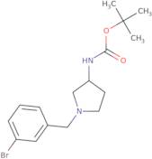 (S)-tert-Butyl 1-(3-bromobenzyl)pyrrolidin-3-ylcarbamate