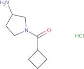 (S)-(3-Aminopyrrolidin-1-yl)(cyclobutyl)methanone hydrochloride