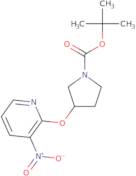 (S)-tert-Butyl 3-(3-nitropyridin-2-yloxy)pyrrolidine-1-carboxylate