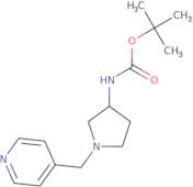 (R)-tert-Butyl 1-(pyridin-4-ylmethyl)pyrrolidin-3-ylcarbamate