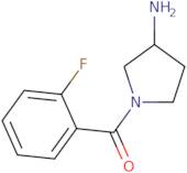 (R)-(3-Aminopyrrolidin-1-yl)(2-fluorophenyl)methanone
