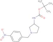 (R)-tert-Butyl 1-(4-nitrobenzyl)pyrrolidin-3-ylcarbamate