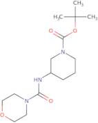 (R)-tert-Butyl 3-[(morpholin-4-yl)carbonyl]aminopiperidine-1-carboxylate